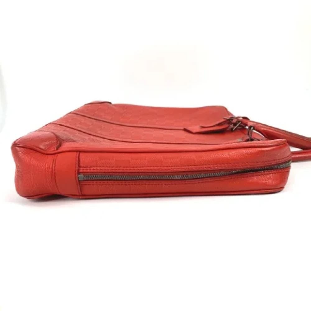 Louis Vuitton Vintage Pre-owned Fabric louis-vuitton-bags Red Heren
