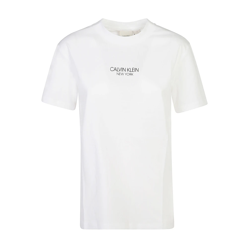 Calvin Klein Vita T-shirts och Polos White, Dam