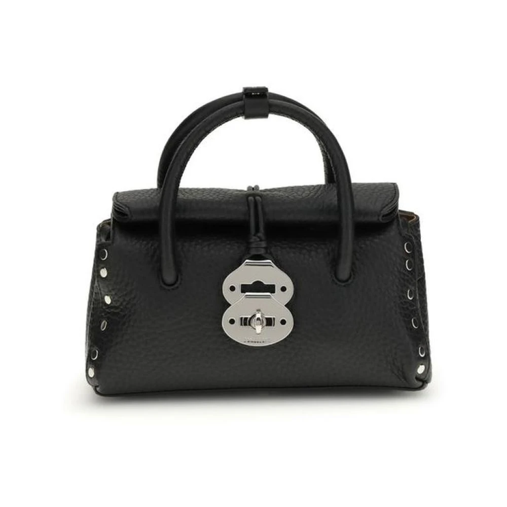 Zanellato , Handbags, Female, Black, One Size, Dotta Baby - Image 5