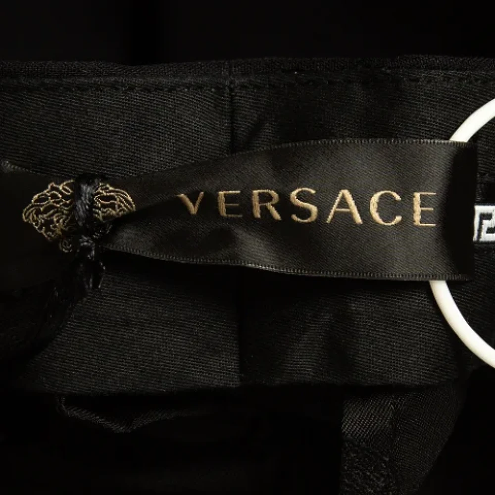 Versace Pre-owned Fabric tops Black Dames