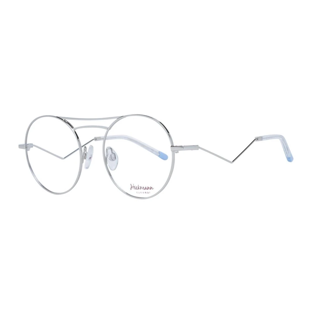 Ana Hickmann Zilveren Aviator Optische Frames met Hoes Gray Dames
