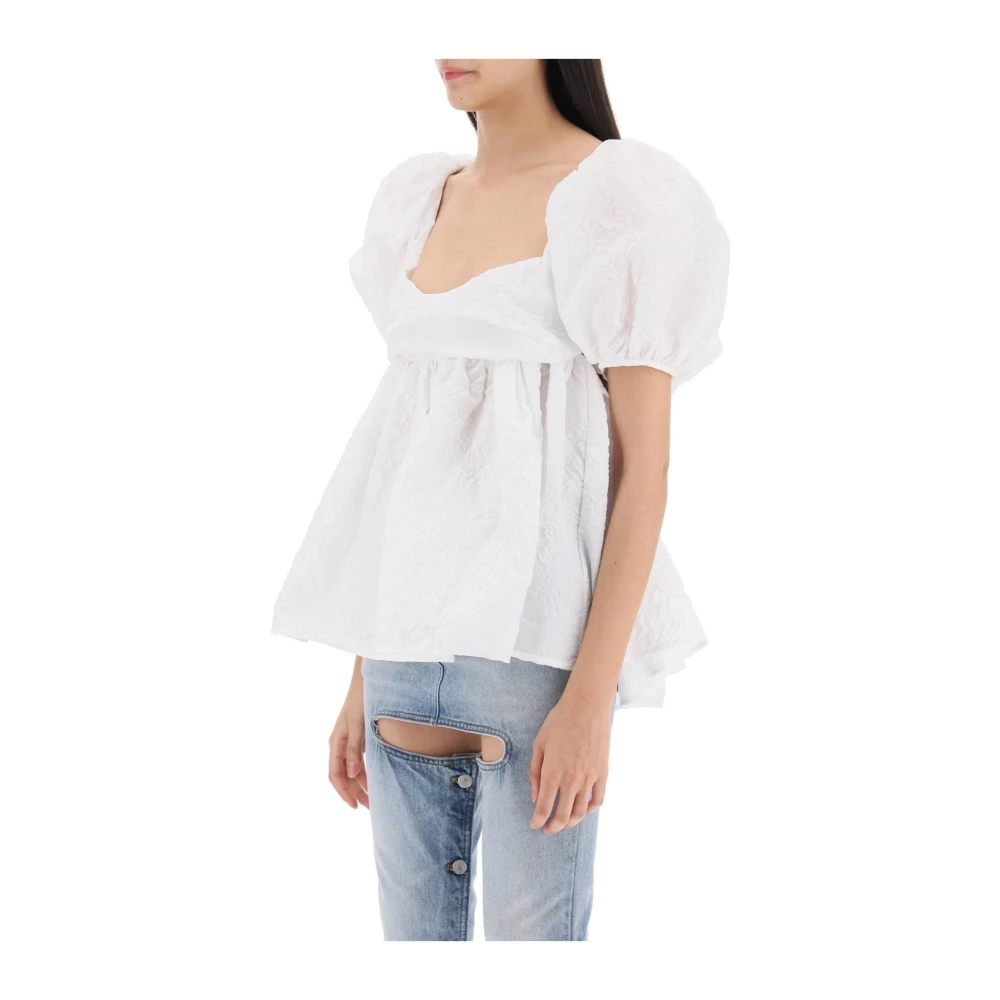 Cecilie Bahnsen Sweatshirt T-Shirt Combo White Dames