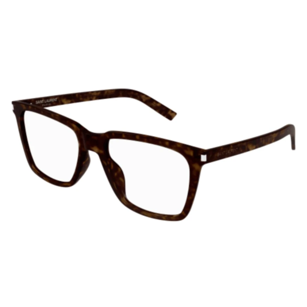 Saint Laurent Unisex Brown Glasses, One Size, Glasses