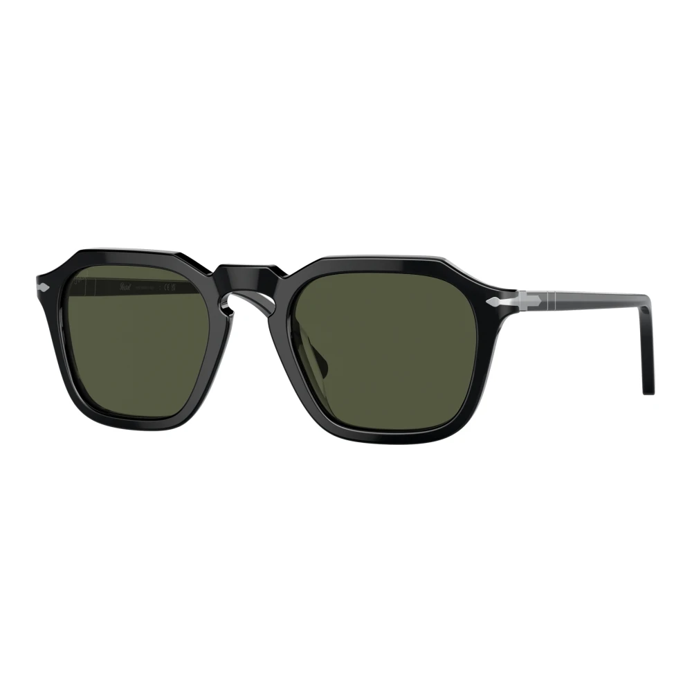 Persol Unisex Black Sunglasses, 50 Mm, Po3292s Sunglasses