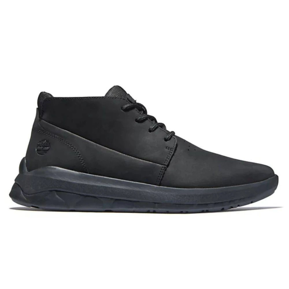 Timberland Leren Chukka Sneakers Heren Schoenen Zwart