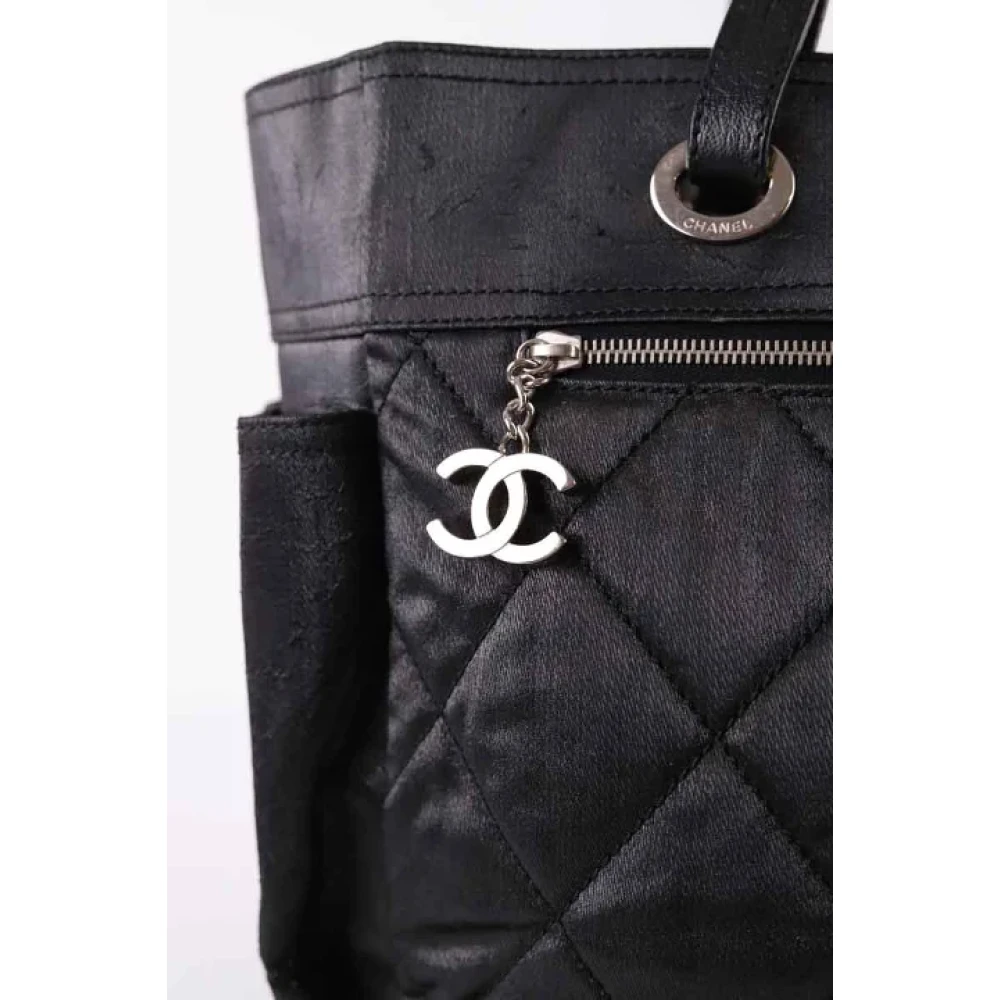 Chanel Vintage Pre-owned Fabric chanel-bags Black Dames
