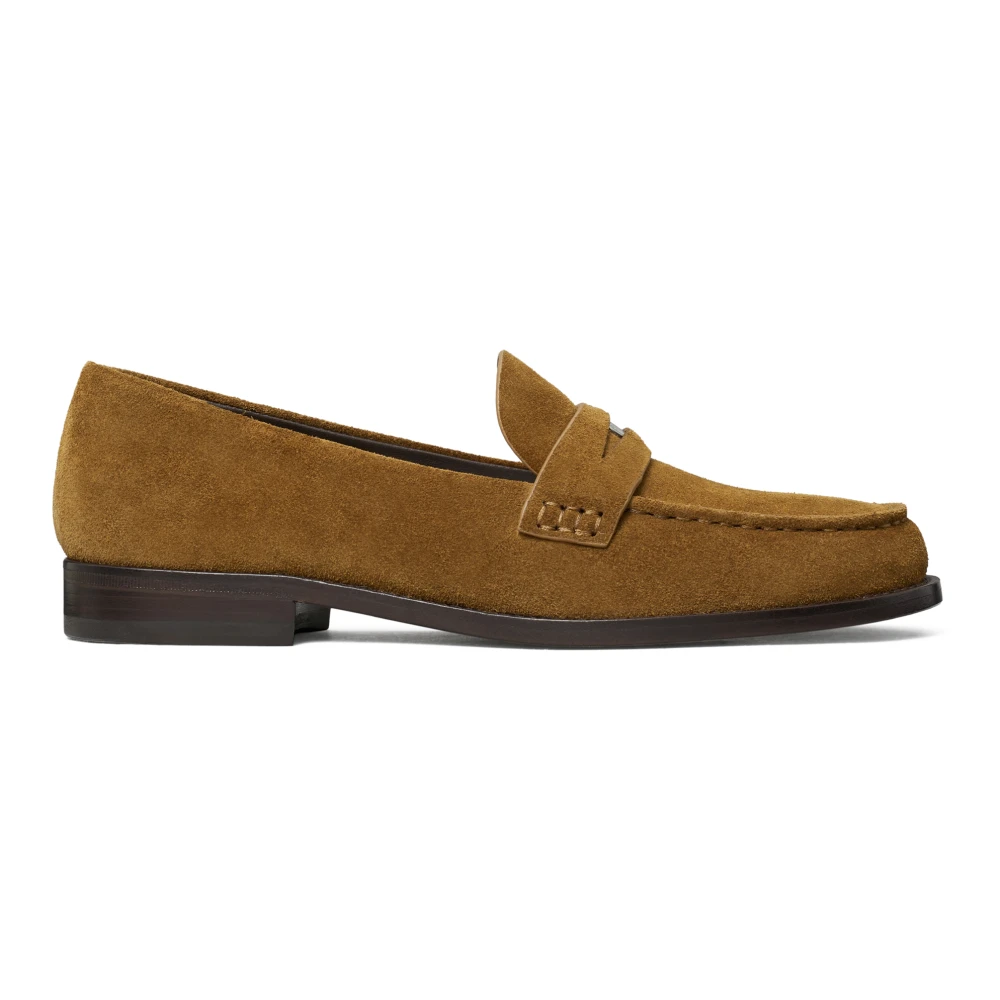 Tory Burch Women's Brown Classic Penny Loafer - Loafers - 4 Uk - Shoes