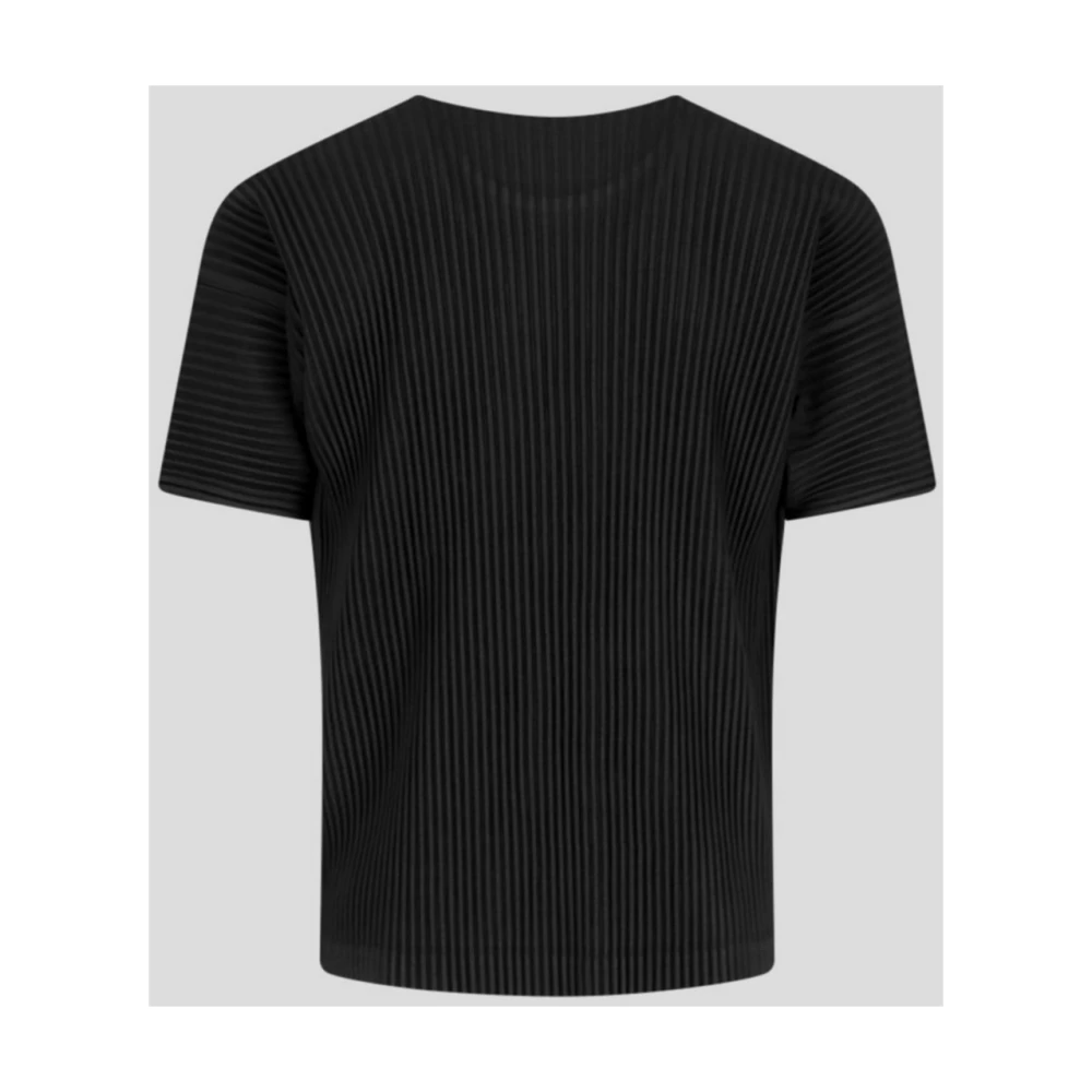 Issey Miyake Herenmode T-shirt Black Heren
