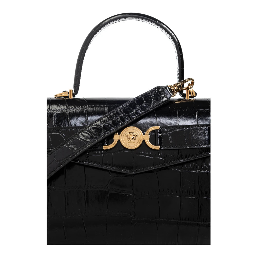 Versace Handtas Medusa 95 Black Dames