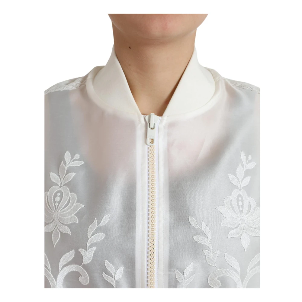 Dolce & Gabbana Bomber Jackets White Dames