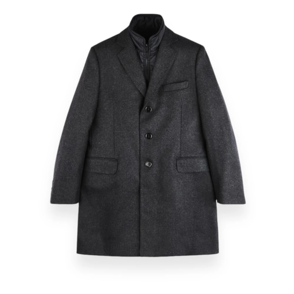 Fay Stijlvolle Easy Coat voor vrouwen Black Heren