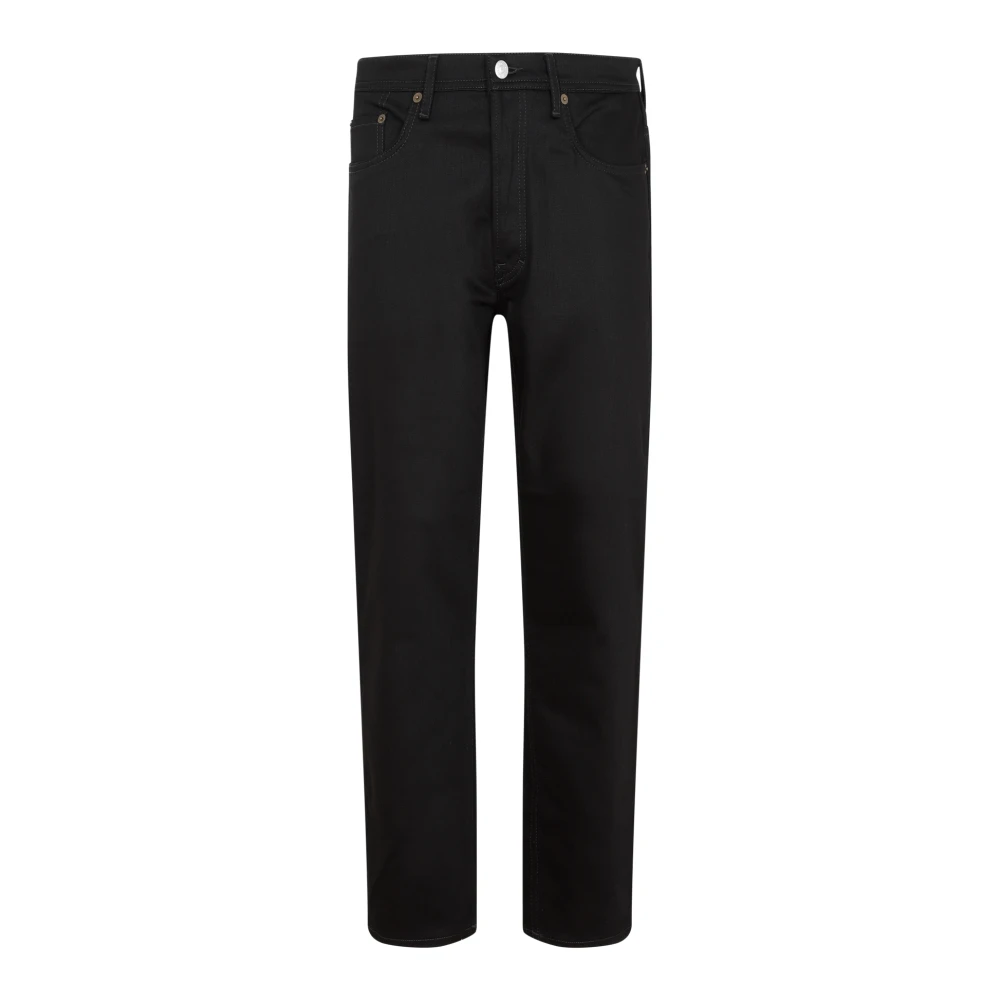 Acne Studios Zwarte Slim Fit Jeans Aw24 Black Heren