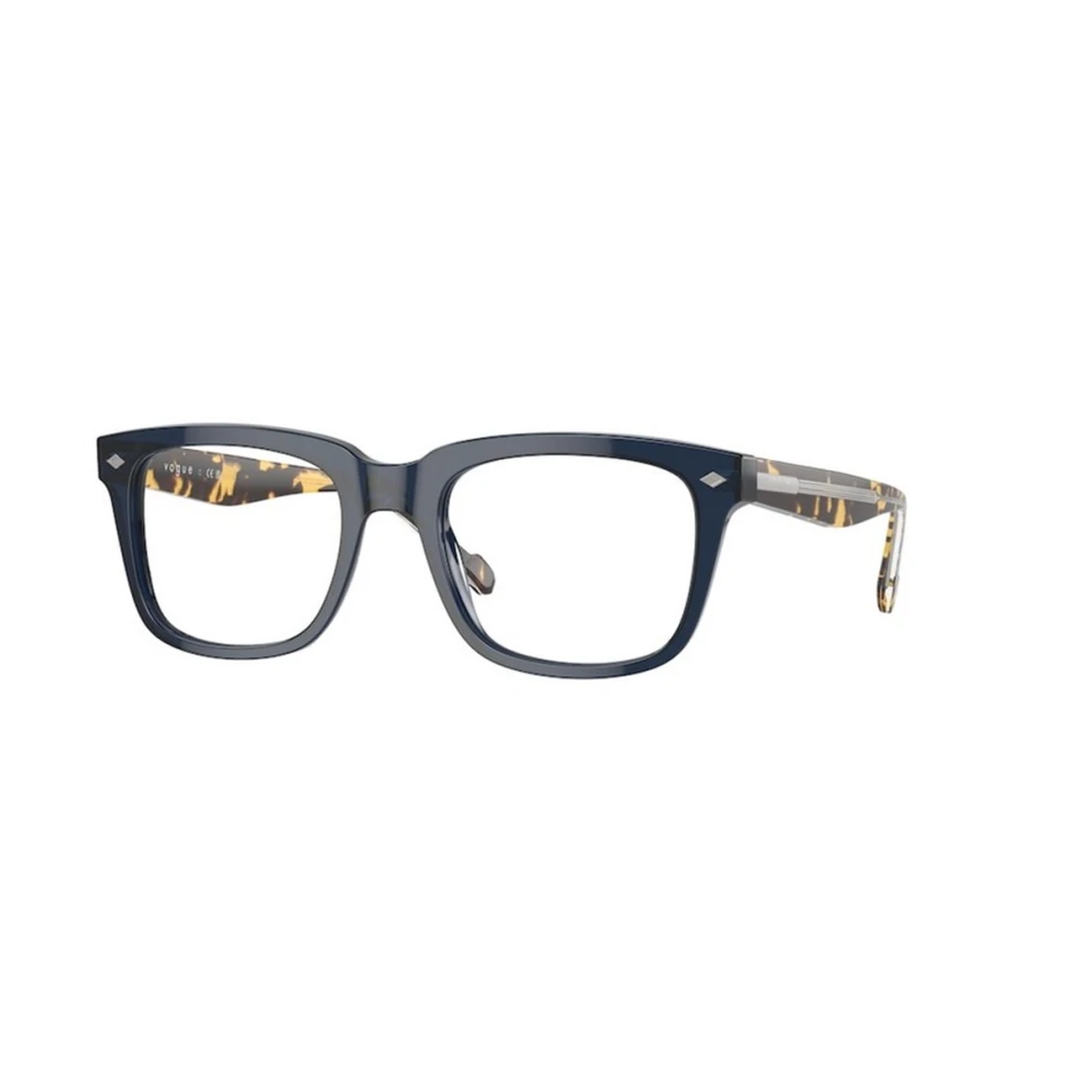 Vogue Blauw Montuur Bril Blue Unisex