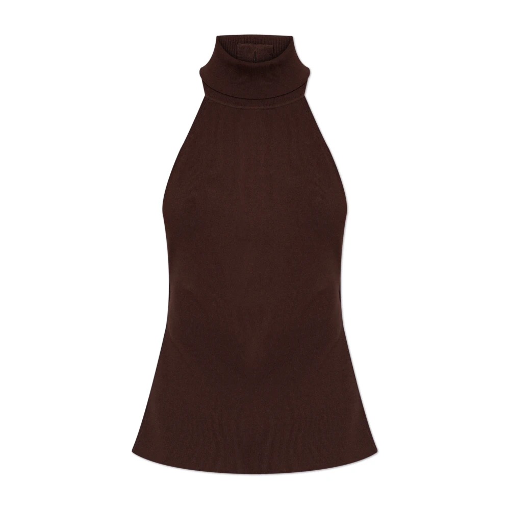 Cult Gaia Top Wake Brown Dames