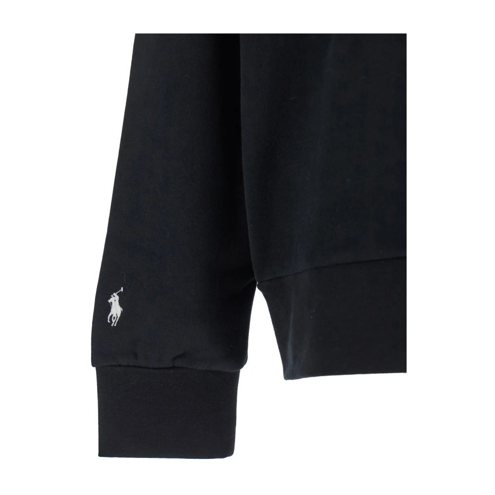 Polo Ralph Lauren Zwarte Sweater Girocollo Black Heren