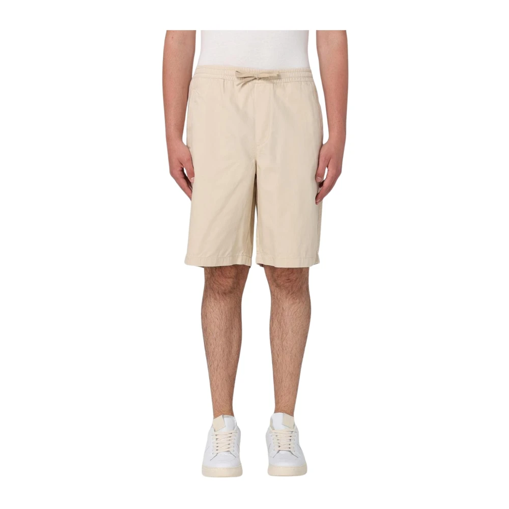 Armani Exchange Beige Sand Casual Shorts
