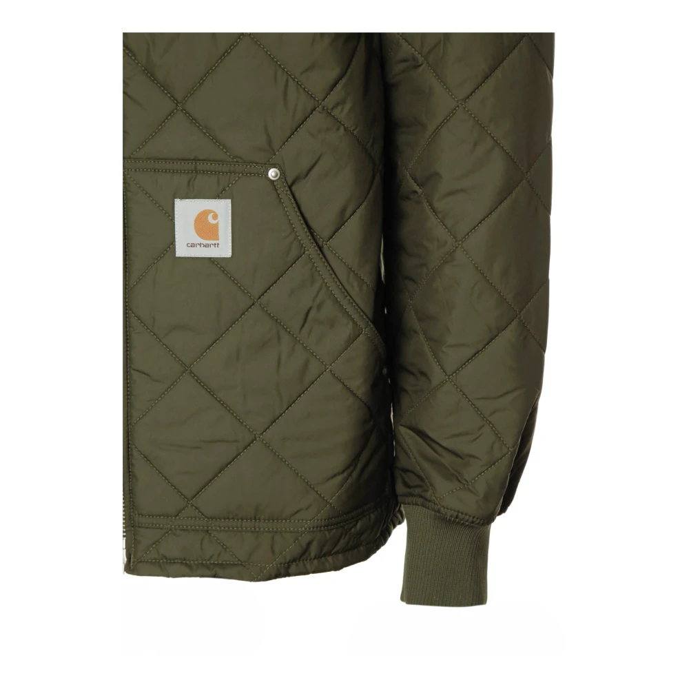 Carhartt WIP Gerecycled Polyester Liner Jas Green Heren
