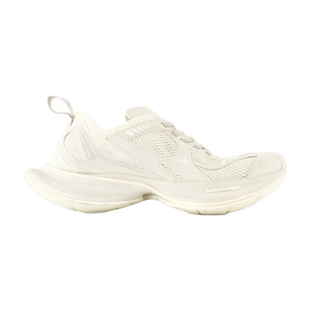 Balenciaga Women's White Sneakers, 3 Uk, Circuit Trainers Synthetic Shoes