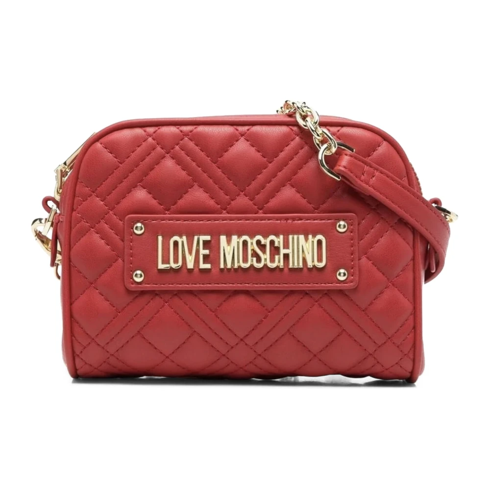 Love Moschino Shoulder Bags Red, Dam