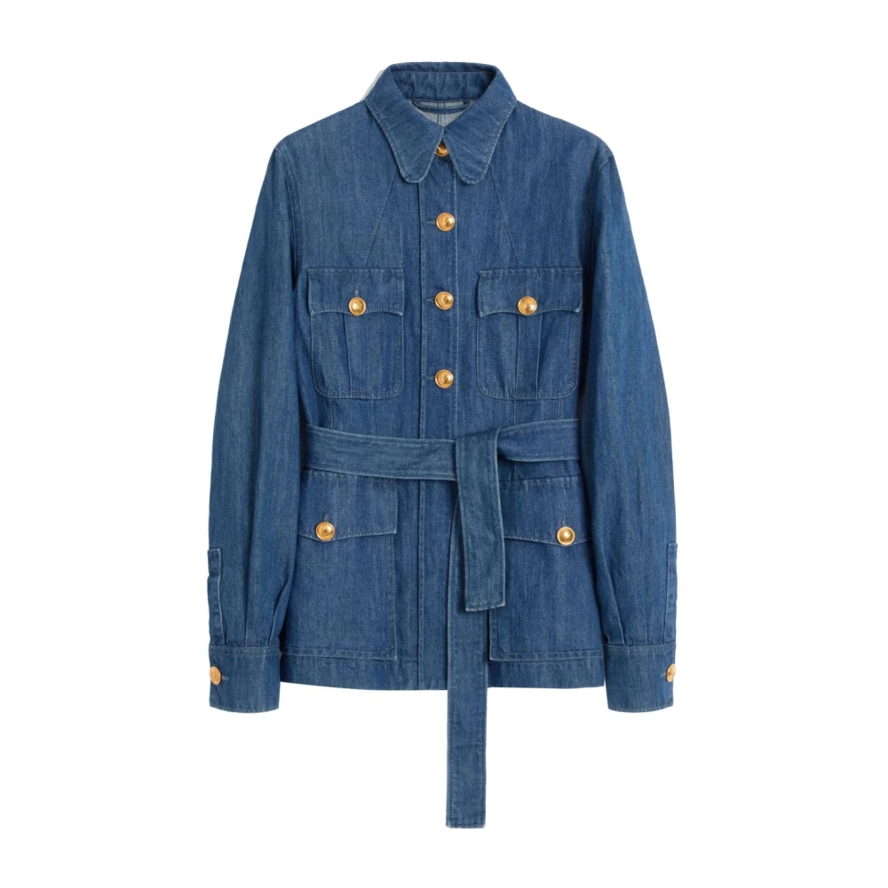 Jackets > Denim Jackets - - Valentino Garavani - Modalova