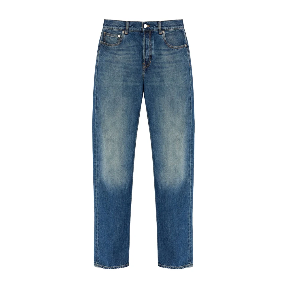 Alexander mcqueen Blauwe Jeans voor Mannen Aw24 Blue Heren