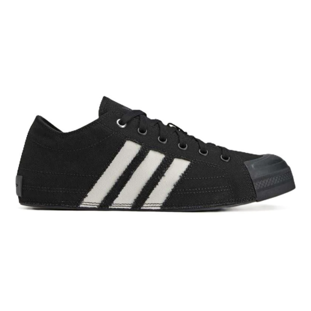 Y-3 Men's Black Sneakers, 7 Uk, Nizza Lo Sneaker