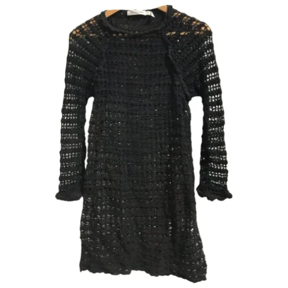 Isabel Marant Pre-owned Cotton dresses Black Dames