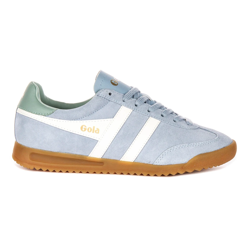 Gola Suède Leren Sneakers Vrouwen Dames Schoenen Blauw