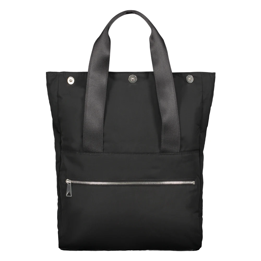 Bottega Veneta Nylon Tote Tas Black Heren