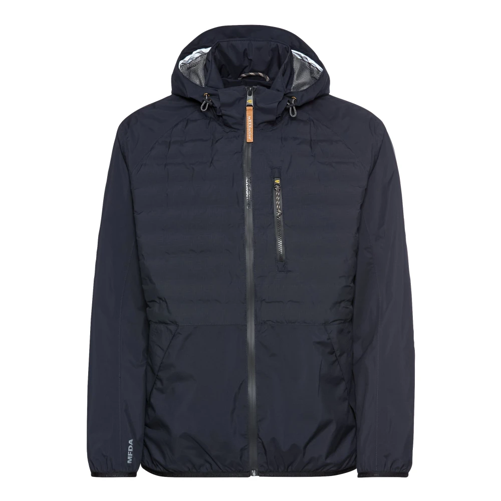 camel active Blouson jack met afneembare capuchon Blue Heren