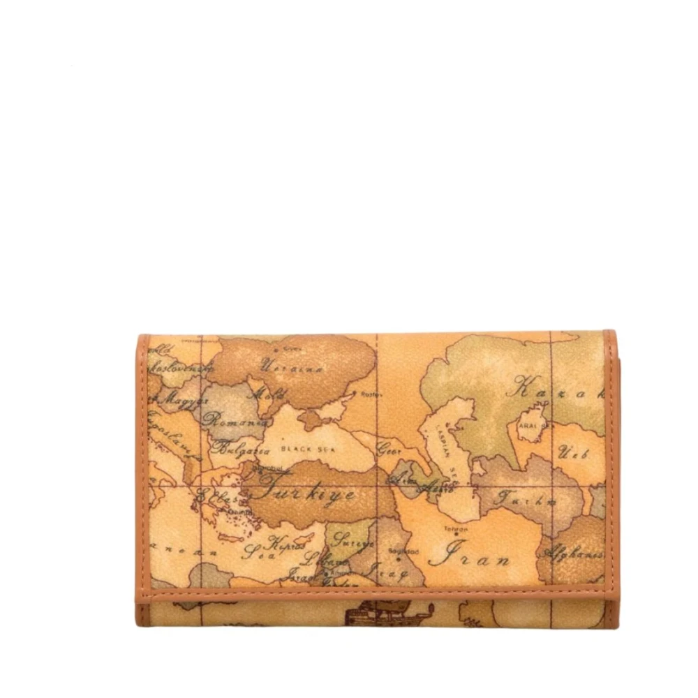 Alviero Martini 1a Classe Geo Classic Portemonnee Brown Dames