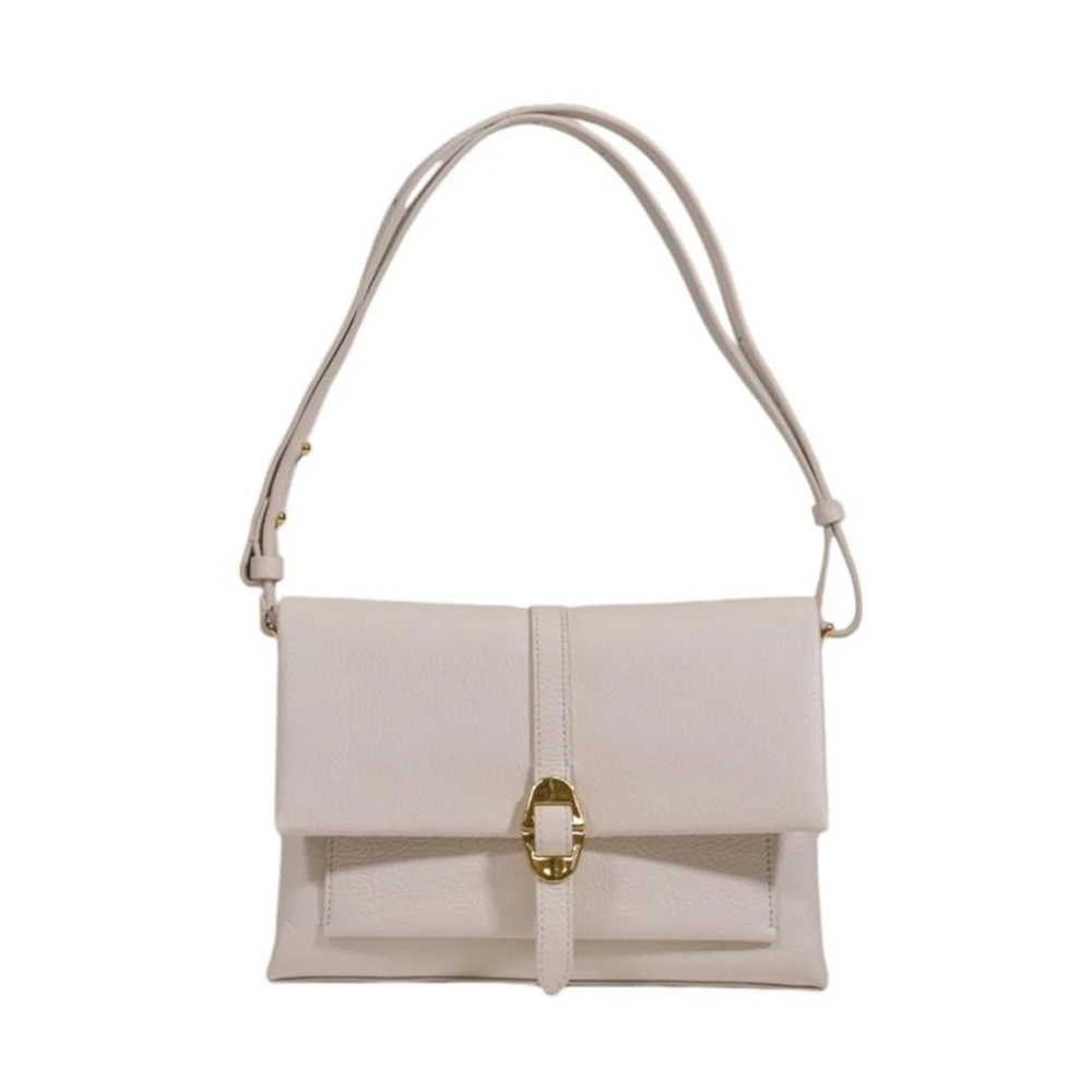 Coccinelle Witte Leren Handtas Dames Tassen Collectie White Dames