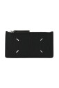 portefeuille-en-cuir-noir-a-fermeture-eclair