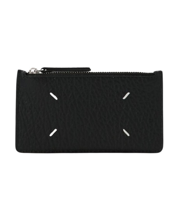 portefeuille-en-cuir-noir-a-fermeture-eclair
