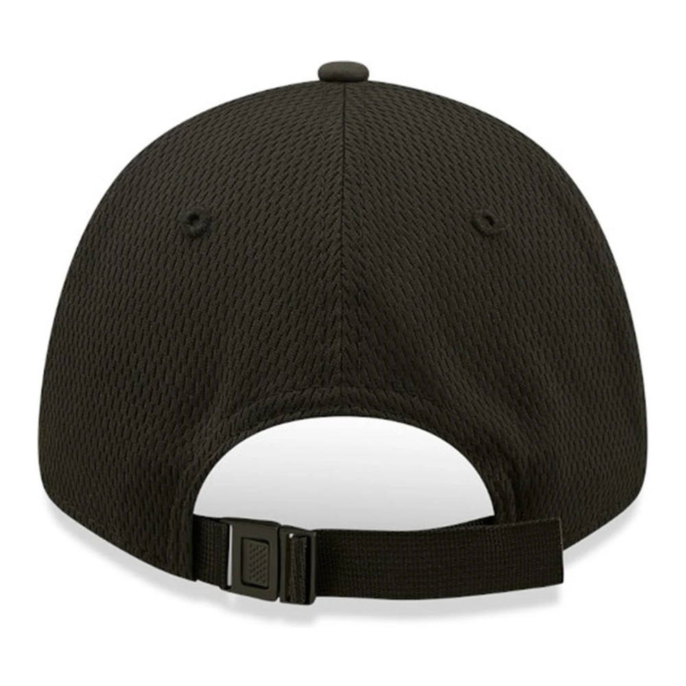 new era Zwarte Bulls Tech Mesh Pet Black Heren