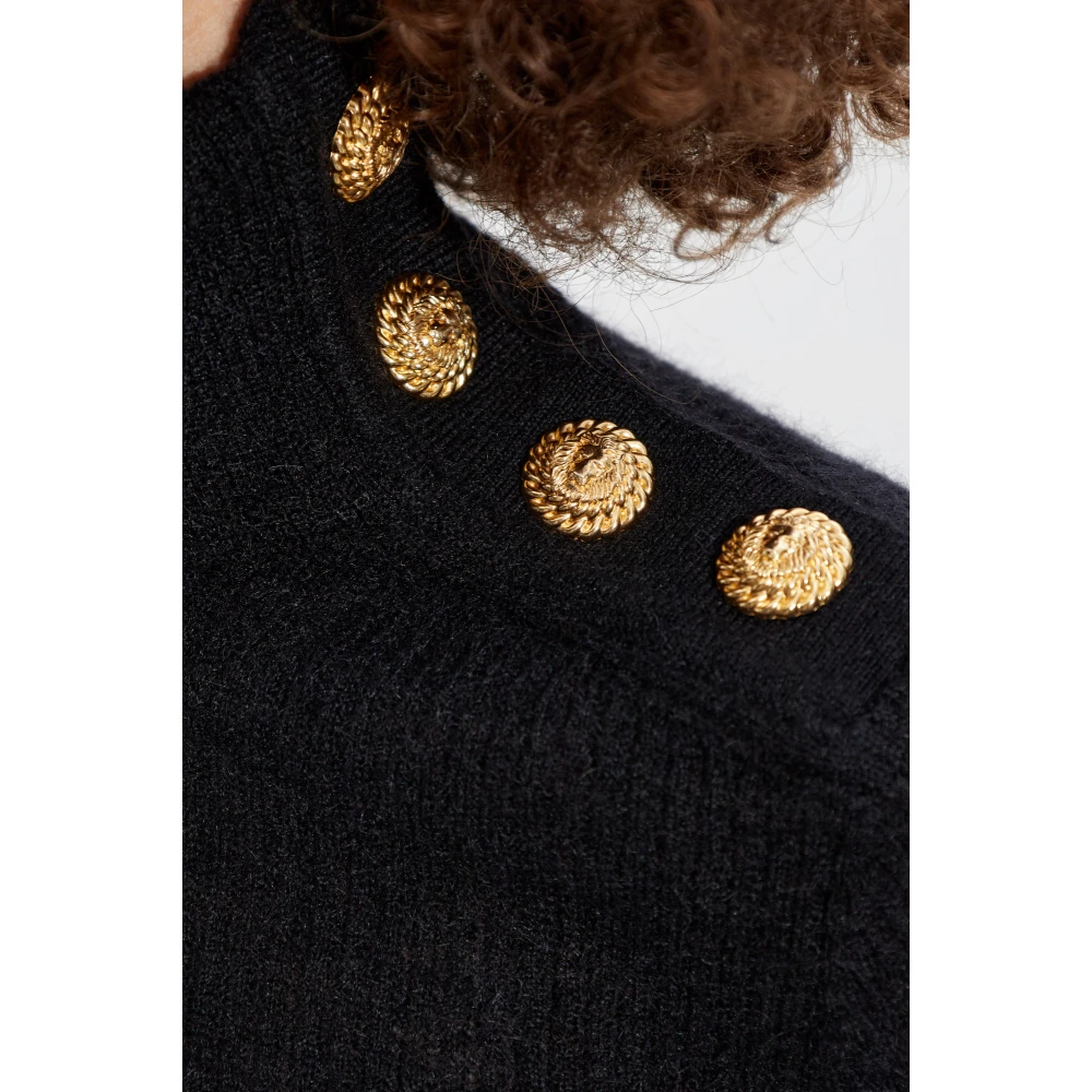 Balmain Turtleneck Black Dames