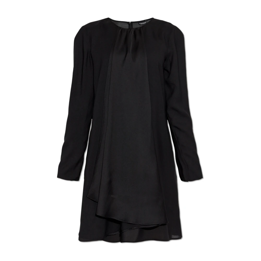 Emporio Armani Jurk met lange mouwen Black Dames