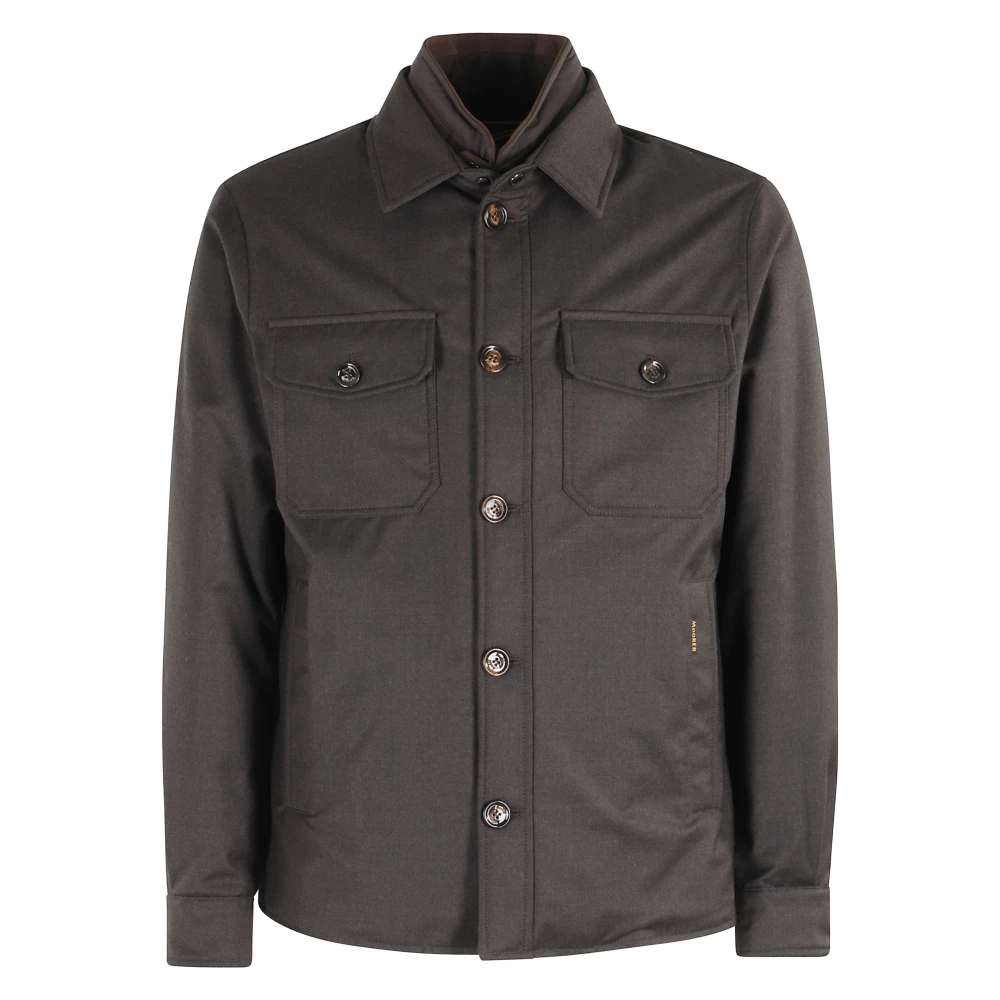 Moorer Uomo Marrone Giacche, L, New,