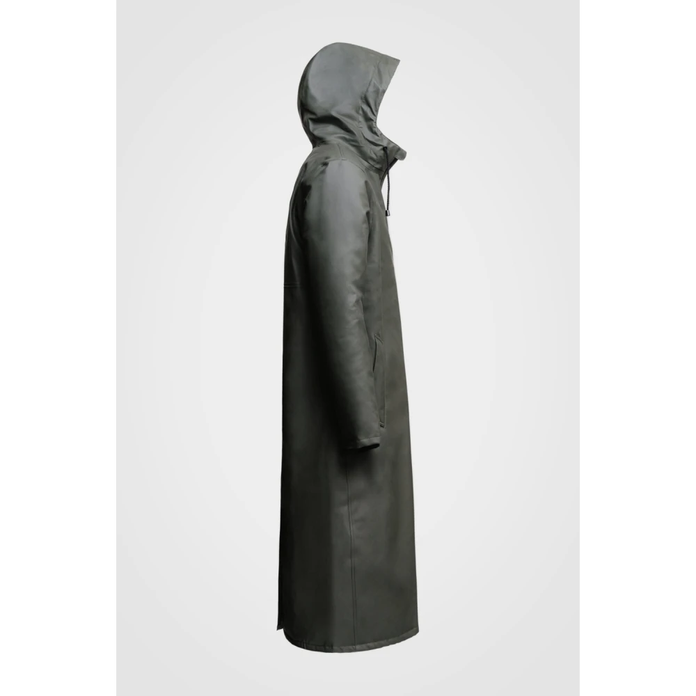 Stutterheim Winter Regenjas Lange Jas Green Heren