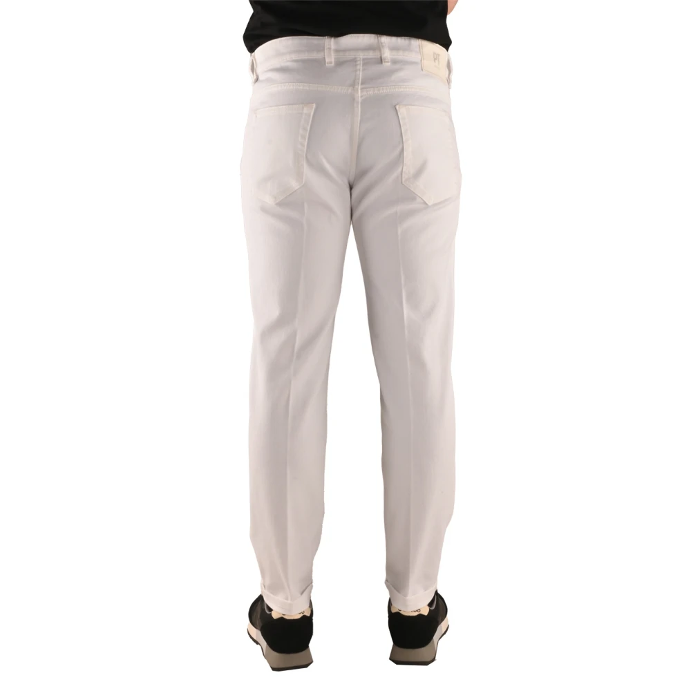 PT Torino Slim Fit Katoen Indie Jeans White Heren