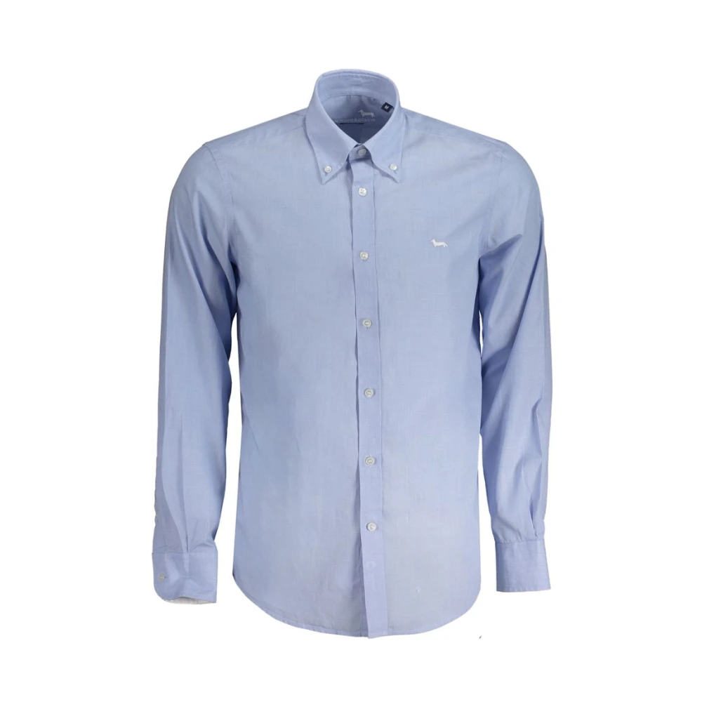 Harmont & Blaine Lichtblauw Katoenen Overhemd Blue Heren