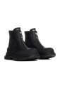 black-leather-boots-with-silver-zipper