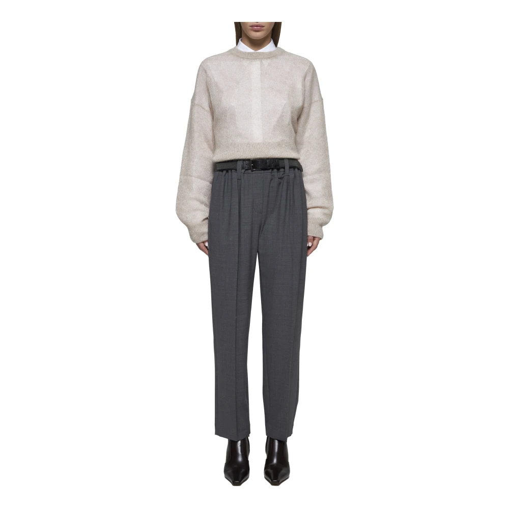 BRUNELLO CUCINELLI Luxe Sweaters Collectie Beige Dames