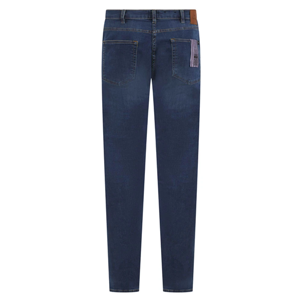 PS By Paul Smith Tapered Fit Jeans in Zwart Blue Heren