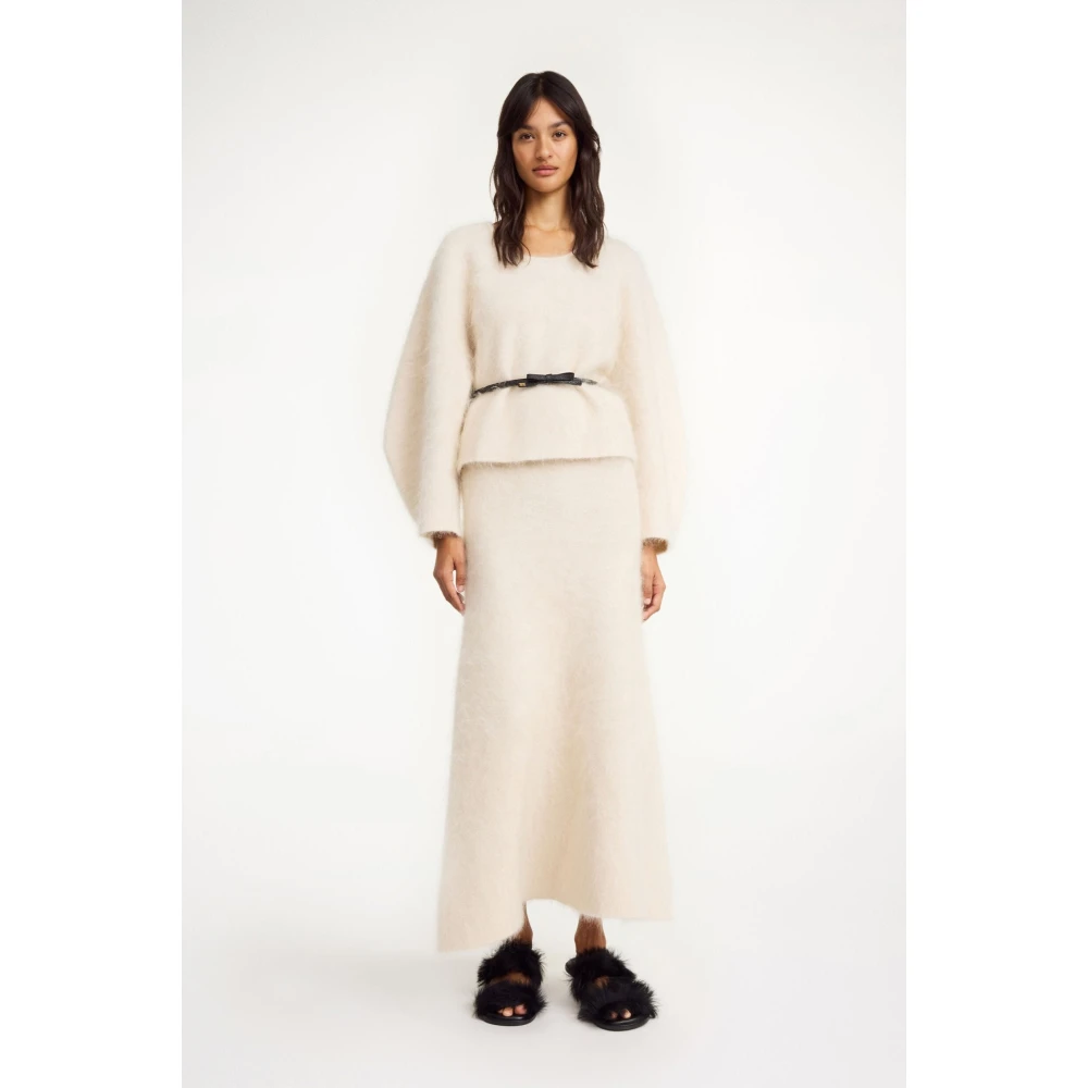 By Malene Birger Tactiele Christina Rok in Oester Grijs By Herenne Birger Beige Dames
