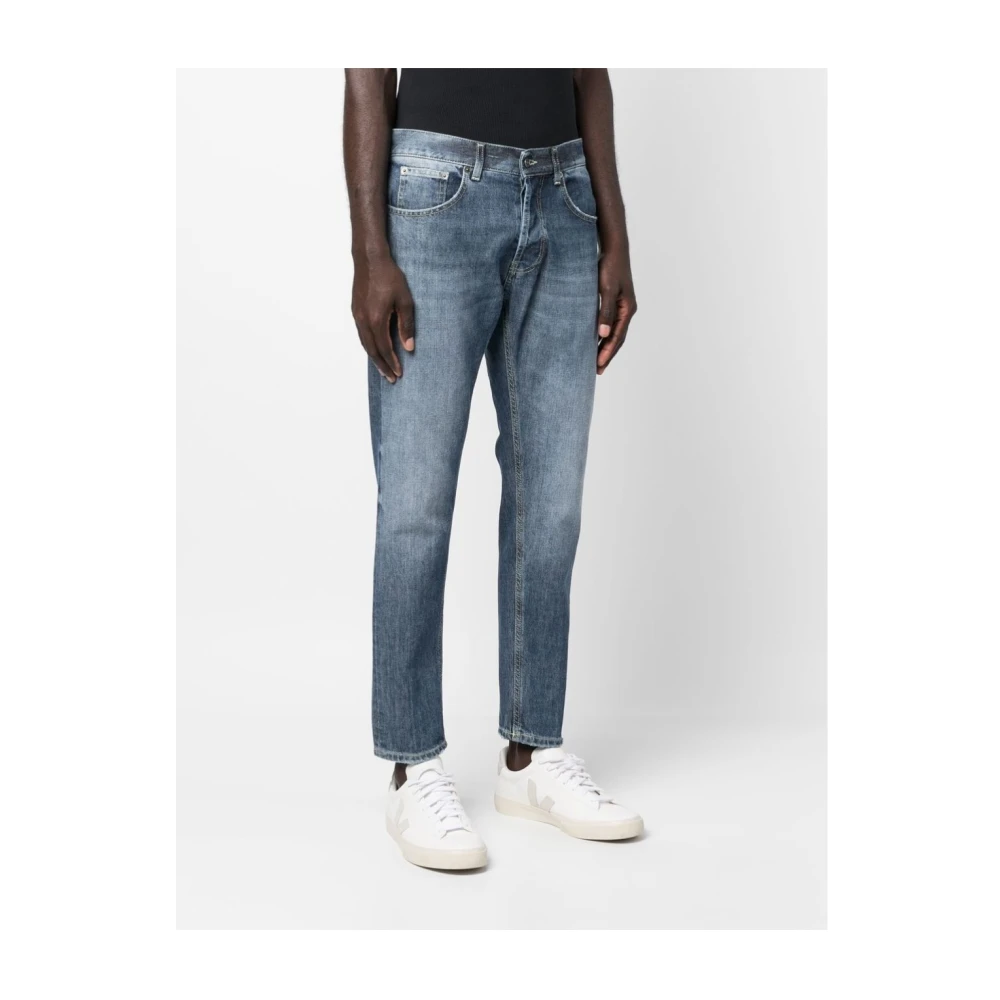 Dondup Stijlvolle Skinny Jeans Upgrade Blue Heren