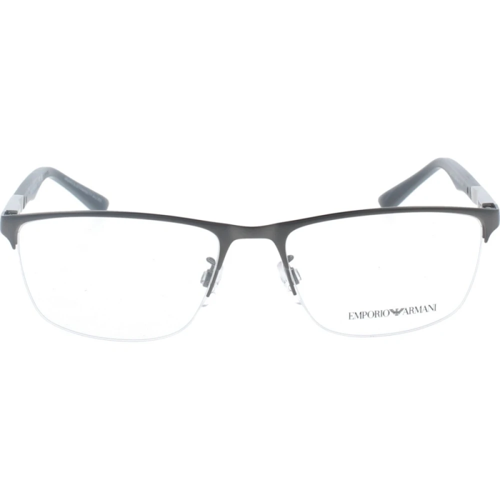 Emporio Armani Originele Brilmontuur met 3 Jaar Garantie Gray Heren
