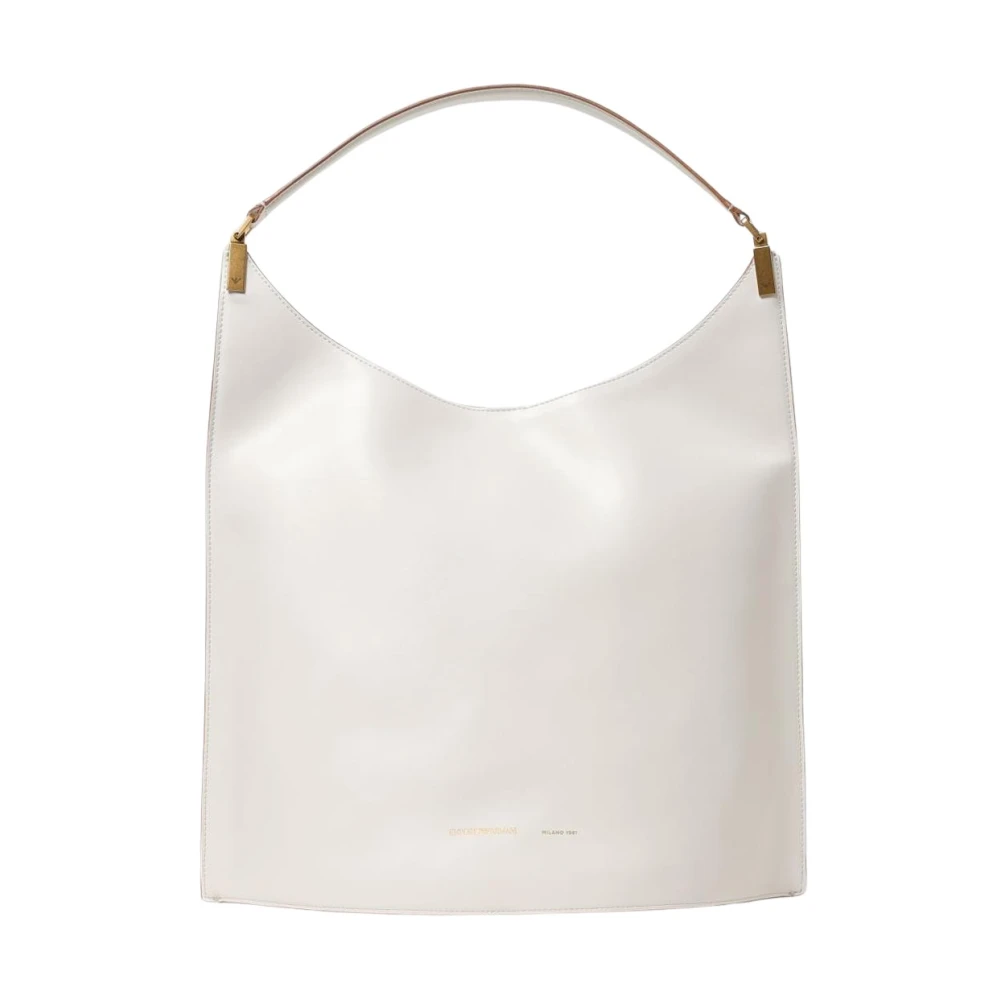 Emporio Armani Damen Weiß Ledertasche