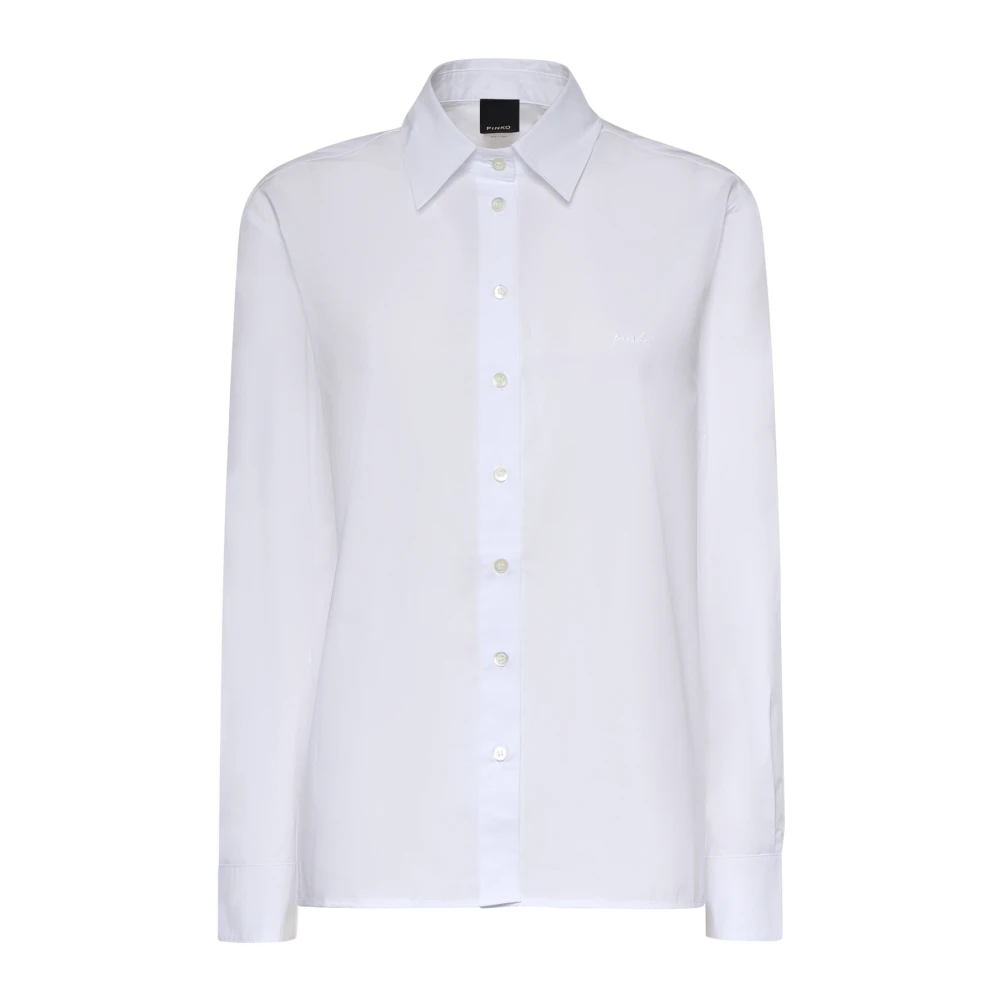 Pinko Donna Bianco - Poplin Shirt - Blouses & Shirts - S