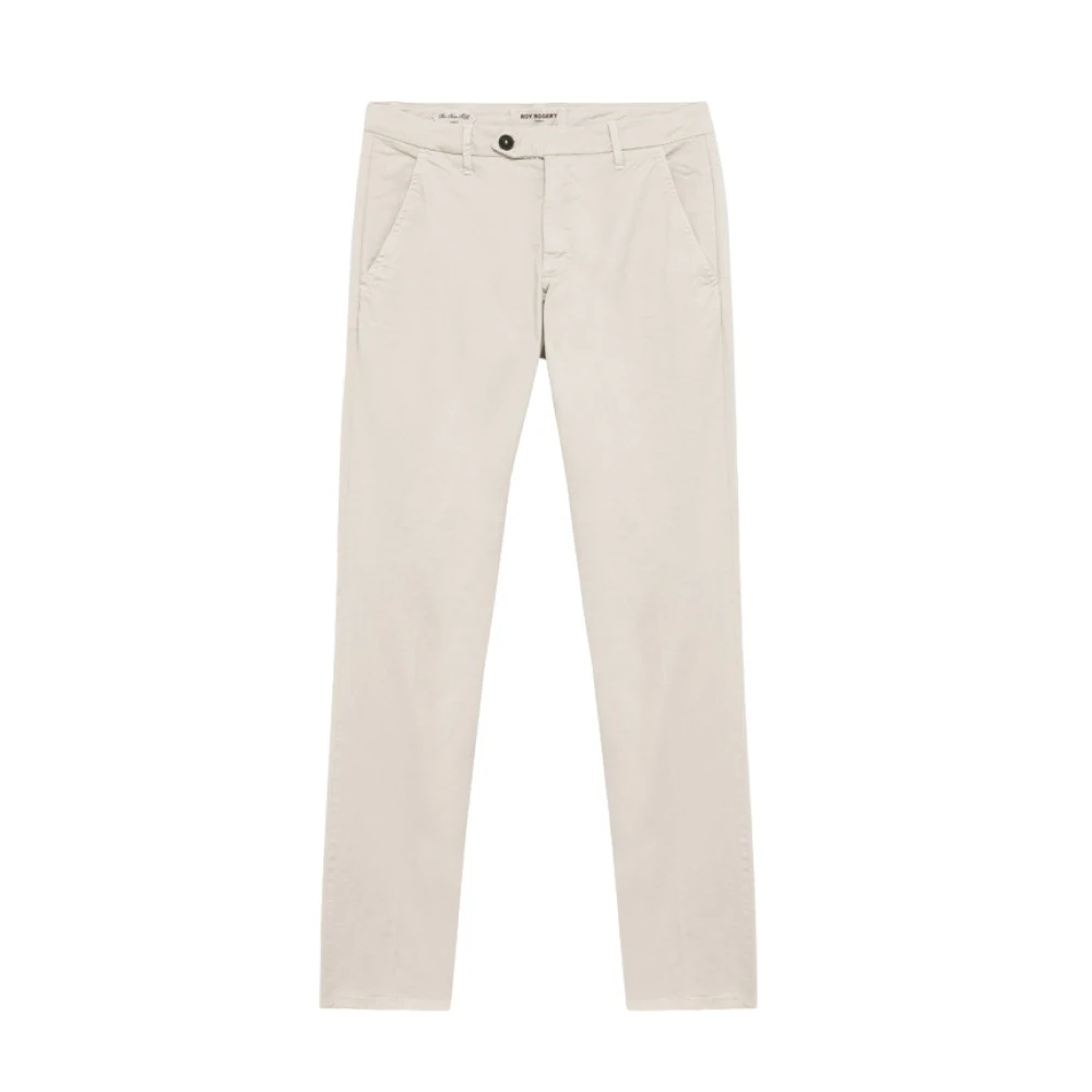 Roy Roger's Men's Beige New Rolf Trousers - Chinos - W31 - Trousers